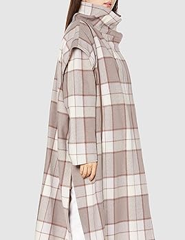 Amazon | [フレイ アイディー] スタンドケープ風コート